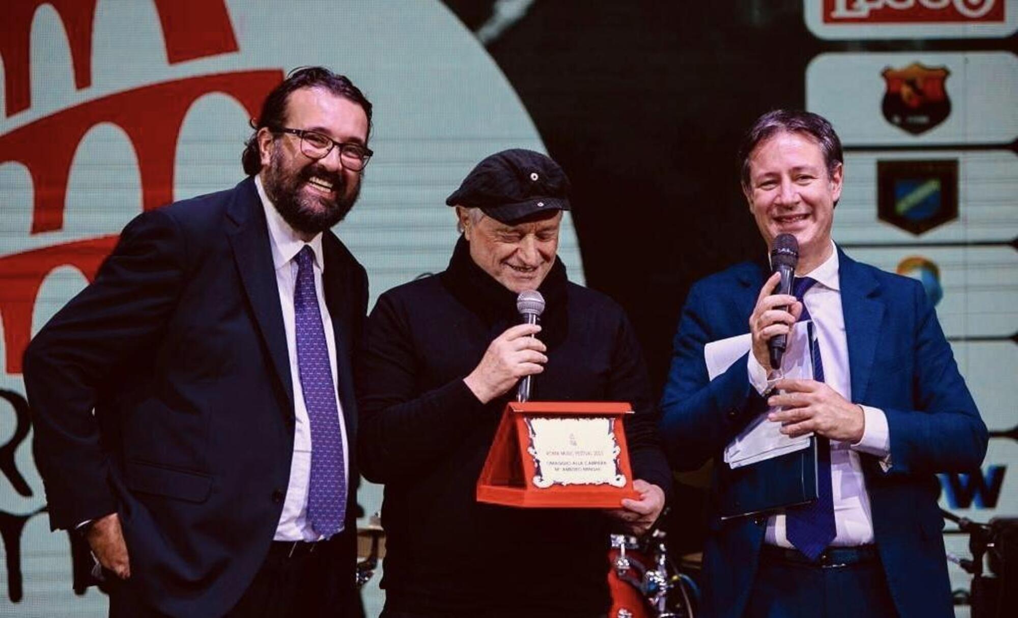 Andrea Montemurro, Amedeo Minghi e Stefano Raucci alla finale del Roma Music Festival 2023